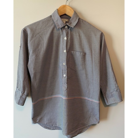 J. Crew Striped Pull Over Shirt Size 0 - Picture 17 of 17